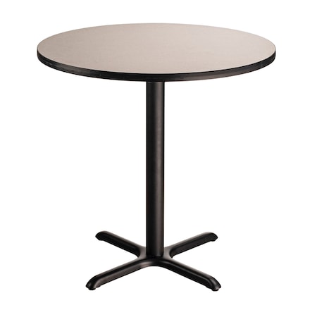 NPS Café Table, 36 Round, X Base, 36 Height